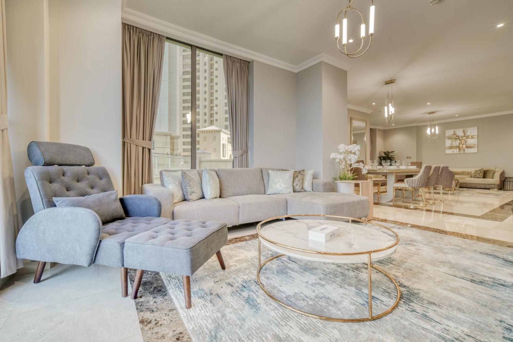 New! Sea View Luxurious 4 Bedroom Duplex Dubai Ngoại thất bức ảnh